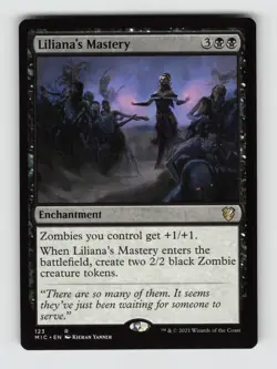 Liliana's Mastery*Non-Foil* Commander: Innistrad: Midnight Hunt 123 NM - Image 1