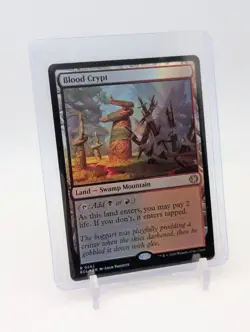 MTG - Blood Crypt - FOIL Rare #262 - Lorwyn Eclipsed NM - Image 1