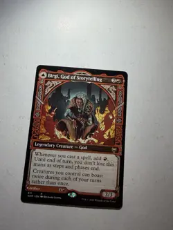 Birgi, God of Storytelling (Showcase) Kaldheim Regular - Image 1