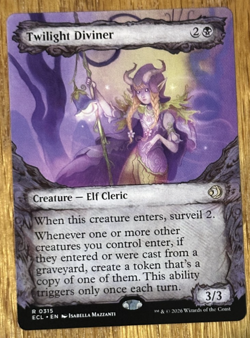 MTG: Lorwyn Eclipsed, Twilight Diviner - Showcase - Image 1