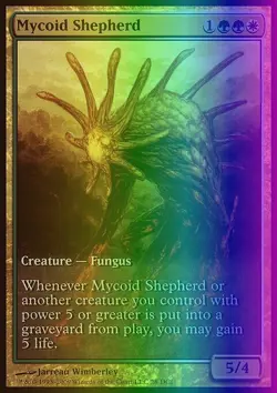 MTG Magic the Gathering Mycoid Shepherd (28/5) Magic 2010 Promos LP FOIL - Image 1
