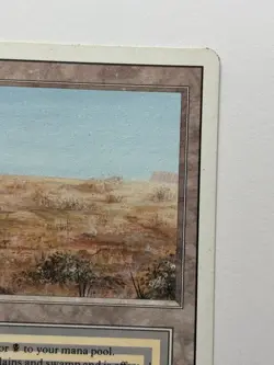 Scrubland Revised Edition Rare - MTG Magic The Gathering LP - Image 4