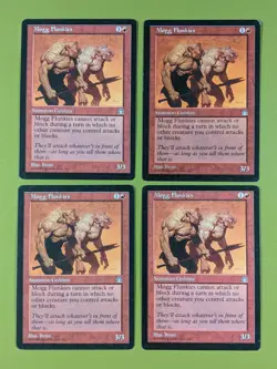 Mogg Flunkies x4 Stronghold 4x Playset Magic the Gathering MTG - Image 1