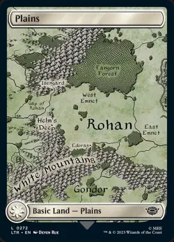 MTG Plains (272/479) The Lord of the Rings Tales of Middle-earth NM - Image 1