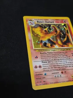 Blaine's Charizard - 2/132 - Gym Challenge Unlimited - Pokemon TCG - MP-LP READ - Image 3
