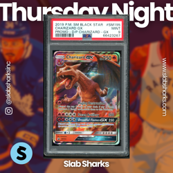 2016 POKEMON SM BLACK STAR PROMOS: DETECTIVE PIKACHU #SM195 CHARIZARD GX PSA 9 - Image 1