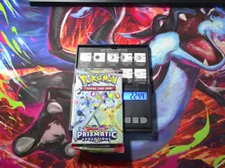 VERY HEAVY! GOD PACKUUU 22.44g Prismatic Evolutions Pokemon TCG Booster (SEALED) - Image 1