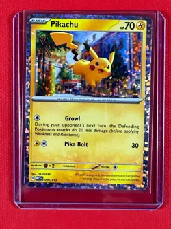 2023 Pokemon McDonald's Collection Pikachu #006/015 - Holo - Image 1