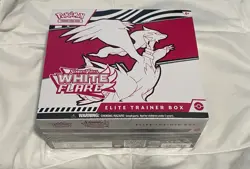 Pokemon TCG Scarlet & Violet White Flare Elite Trainer Box Etb Factory Sealed - Image 1