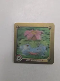 1999 Pokemon Action Flipz Series One 3-D Chase S-2 Venusaur Excellent Condition - Image 1