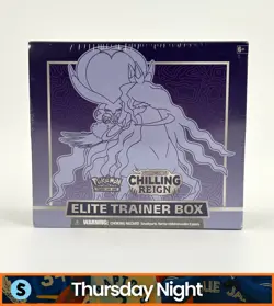 POKEMON TCG SWORD & SHIELD CHILLING REIGN ELITE TRAINER BOX ETB SEALED - Image 1