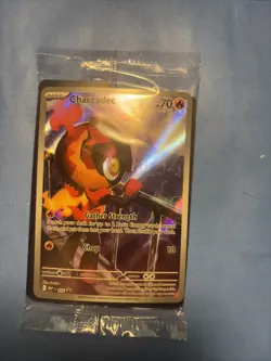 Pokemon TCG- Charcadet 022 Black Star Promo - Phantasmal Flames (Sealed) - Image 1