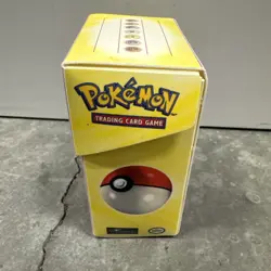 Vintage Pokemon Deck Box Pikachu & Mewtwo ZAP Empty Deck Box Only 1999 - Image 2