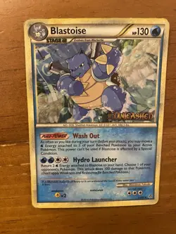 Pokemon BLASTOISE Unleashed Holo Promo 13/90 - Image 1