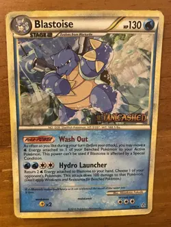 Pokemon BLASTOISE Unleashed Holo Promo 13/90 - Image 2