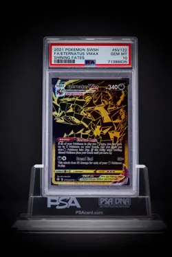 2021 Pokemon SWSH SV122 FA Eternatus VMAX Shining Fates PSA 10 - Image 1