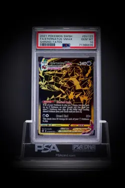 2021 Pokemon SWSH SV122 FA Eternatus VMAX Shining Fates PSA 10 - Image 2