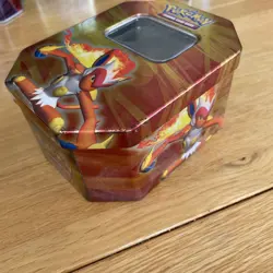 Pokemon 2007 Holiday Infernape Lv.x Diamond and Pearl Empty Tin - Image 2