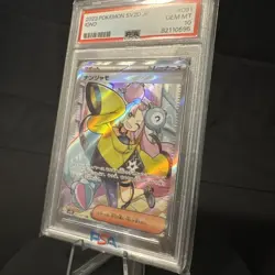 Iono 091/071 PSA 10 2023 Pokemon Clay Burst SV2D JP Full Art - Image 3