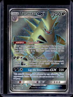 2018 Pokemon Sun & Moon Lost Thunder Tyranitar #203/214 - Image 1