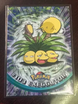 Exeggcute #102 Topps Blue Label TV Animation Edition Non Holo Pokemon 1999 - Image 1