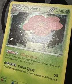 Pokemon TCG - VILEPLUME - Boundaries Crossed 3/149 Rare Holo - LP - Image 3
