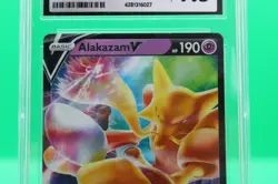 2021 BLACK STAR PROMOS ALAKAZAM V #SWSH083 CGC 9.5 - Image 3
