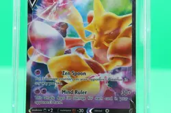 2021 BLACK STAR PROMOS ALAKAZAM V #SWSH083 CGC 9.5 - Image 4