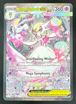 2025 Pokemon Mega Evolution #178/132 Mega Gardevoir ex Special Illustration Rare - Image 1