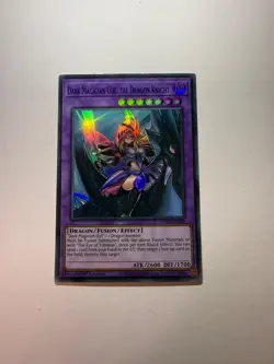 Yugioh - Dark Magician Girl the Dragon Knight - Ultra Purple - 1st DLCS-EN006 LP - Image 1