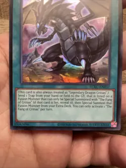 The Fang of Critias LCKC-EN037 Ultra Rare Near Mint +Bonus FREE SHIPPING! - Image 3