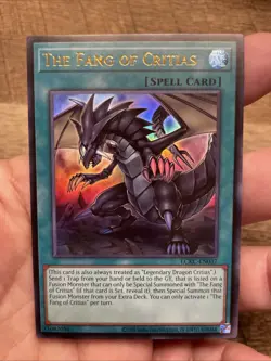 The Fang of Critias LCKC-EN037 Ultra Rare Near Mint +Bonus FREE SHIPPING! - Image 4