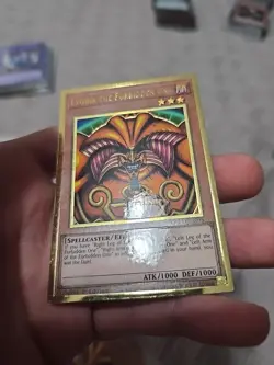 Yugioh Exodia the Forbidden One MGED-EN005 Gold Rare 1st Ed VLP - Image 2