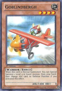 1x (HP) Goblindbergh - BP01-EN219 - Starfoil Rare - 1st Edition YuGiOh - Image 1