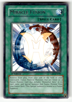 Miracle Fusion CRV-EN039 1st Edition Rare Cybernetic Revolution LP - Image 1