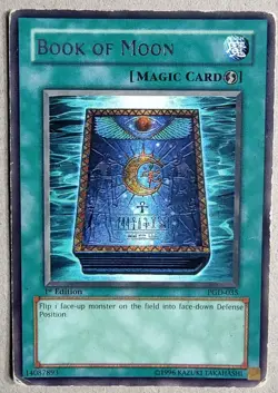 Book Of Moon- PGD-035 - 1st Ed. - Rare - Yu-Gi-Oh! - HP - Image 1