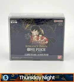 ONE PIECE TCG OP-01 ENGLISH ROMANCE DAWN WHITE BOTTOM SEALED BOOSTER BOX - Image 1