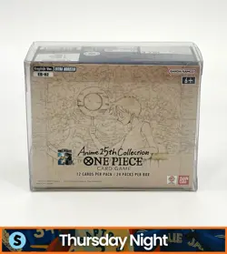 ONE PIECE TCG EB-02 ENGLISH EXTRA ANIME 25TH COLLECTION SEALED BOOSTER BOX - Image 1