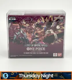ONE PIECE TCG OP-11 ENGLISH A FIST OF DIVINE SPEED SEALED BOOSTER BOX - Image 1