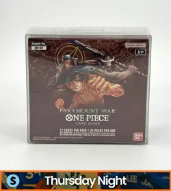 ONE PIECE TCG OP-02 ENGLISH VERSION PARAMOUNT WAR SEALED BOOSTER BOX - Image 1