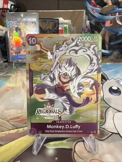 Monkey.D.Luffy P-041 Offline Regional 2024 [Participant] -Near Mint English Foil - Image 1
