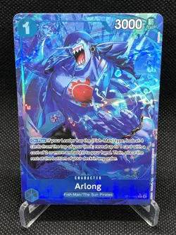 One Piece The Azure Sea's Seven Arlong OP14-042 Rare Alt Art English - Image 1