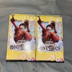 One Piece TCG: Egghead ENGLISH Starter Deck ST-29 SEALED NEW LOT OF 2 - Image 1