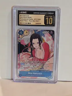 One Piece TCG ST17-004 Boa Hancock - Illus. Box Vol. 1 Promo - CGC Pristine 10 - Image 1