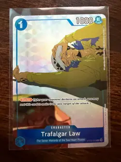 Trafalgar Law Gift Collection 2023 ST03-008 Alt Art Holo Foil Rare One Piece - Image 1