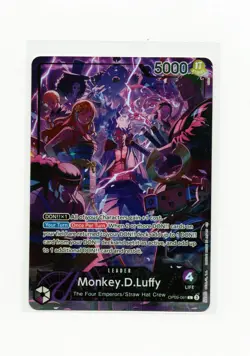 MINT ! One Piece Monkey D. Luffy Leader English 2nd Anniversary Set OP09 -61 - Image 1