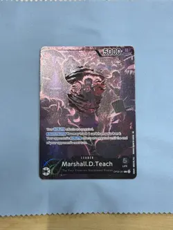 Marshall D. Teach English 2nd Anniversary Set OP09-081 One Piece PromoCards Foil - Image 1