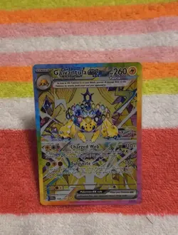 Pokemon Galvantula EX TCG Card Stellar Crown Holo 168/142 Sv07 - Image 2