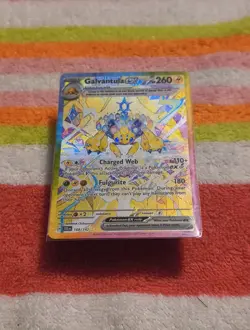 Pokemon Galvantula EX TCG Card Stellar Crown Holo 168/142 Sv07 - Image 3
