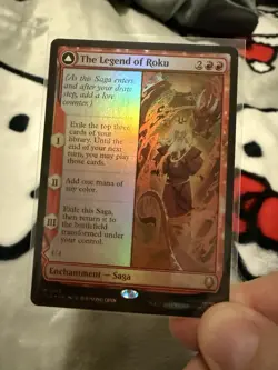 Magic The Gathering The Legend of Roku Foil Avatar Cards MTG TCG - Image 1